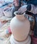 Traditional handmade porcelain process