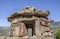 Traditional hat shape chimney at Poqueira Gorge Cottage. Las Alp