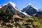 Traditional High Elevation Houses in the Cordillera Huayhuash, Peru