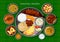 Traditional Himachali cuisine and food meal thali