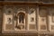 Traditional hindu architecture of old haveli in Jaisalmer, India