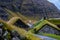 Traditional historic Lutheran Church, Saksun village, Faroe Islands