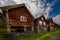 Traditional Historical Norwegian Houses Otternes Bygdetun, Aurlands Fjord, Sogn og Fjordane, Norway