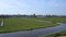 Traditional Holland Windmills in Zaanse Schans, Netherlands. Touristic Village near the Amsterdam with the windmills and