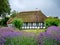Traditional home on the island Lyoe in the Danish archipelago near Funen, Denmark