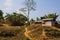 Traditional homes in a Shan village