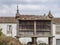 Traditional horreo typical granary, a very popular construction in the countryside of Galicia in Spain.