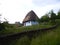 Traditional house in the area of Maramures, Romania.