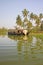 Traditional house boat, Alleppey, Kerala, India.