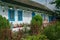 Traditional house in Danube Delta, Letea, Romania