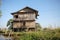 Traditional house on the Inle Lake