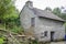 Traditional house inside Ulster American Folk Park in Northern Ireland