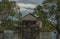 Traditional house near a floating village Cambodia