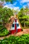 Traditional house in Santana village, Madeira