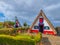 Traditional house of Santana village in Madeira island