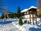 Traditional house in Stary Smokovec. Slovakia