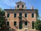 Traditional house at Torcello island at the northern end of Venetian lagoon, Venice, Italy