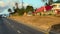 Traditional Houses along Dar es Salaam Arusha Highway, Tanzania: