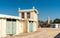 Traditional houses at Arad Fort on Muharraq Island, Bahrain