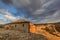 Traditional houses in Kastro village, Greece