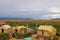 Traditional houses of local people in Uros islands on Lake Titicaca.