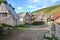 Traditional houses in Lukomir village, Bosnia`s highest village at 1469 meters