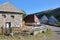 Traditional houses in Lukomir village, Bosnia`s highest village at 1469 meters