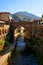 Traditional houses in Potes, Cantabria