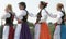 Traditional Hungarian Dancers