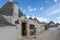 Traditional huts with a conical roof in Italy