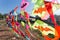 Traditional Indian kites for sale to fly during Pongal or Sankranti Hindu festival,