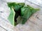 traditional indonesian culinary food. Makanan Nasi Jinggo Bali Nasi Kucing or rice wrapped in banana leaves