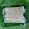 a traditional Indonesian food called tempeh which comes from fermented soybeans which are usually wrapped in banana leaves
