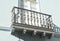 Traditional iron balcony