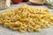 Traditional Italian farfalle