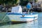 traditional italian fishing boat called lampara