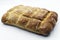 Traditional italian turtle bread on white background