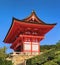 Traditional japanese architecture in Kiyomizu-dera Temple, Kyoto