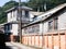 Traditional Japanese craftsman houses in the town of Arita, Japan