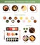 Traditional Japanese Cuisine Infographics