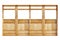 Traditional Japanese door,window or room divider consisting isolated