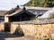 Traditional Japanese house of pottery maker - in Arita, Japan