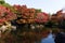 Traditional Japanese Kokoen Garden in Autumn