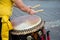 Traditional Japanese Show with Drummer Performance