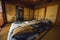 Traditional Japanese style room with Tatami bed