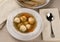 Traditional Jewish Passover Dish Matzah Ball Soup