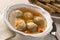 Traditional Jewish Passover Dish Matzah Ball Soup