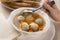 Traditional Jewish Passover Dish Matzah Ball Soup