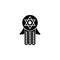 traditional Jewish sacred icon. Element of hanukkah icon for mobile concept and web apps. Detailed traditional Jewish sacred icon