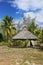 Traditional Kanak house on Ouvea Island, Loyalty Islands, New Caledonia